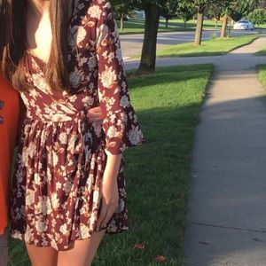 American Eagle Tie Dress